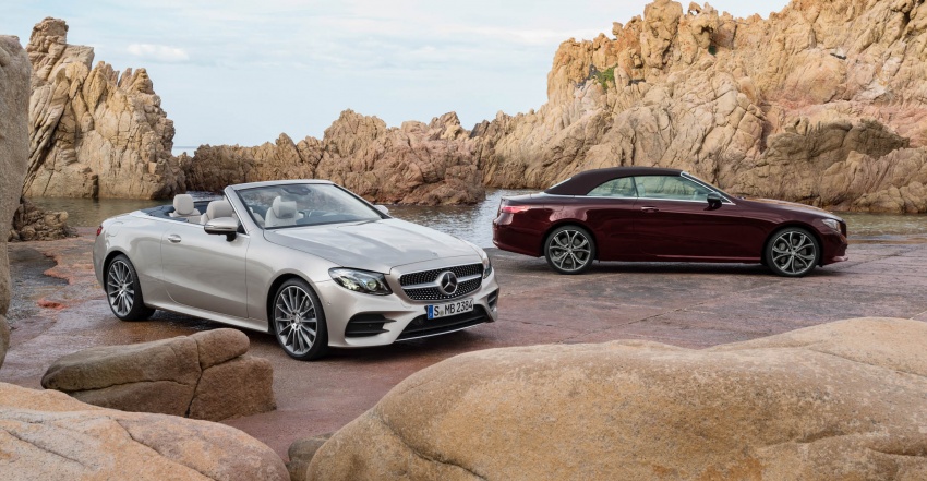 New Mercedes-Benz E-Class Cabriolet unveiled – fabric soft top, more space for rear occupants 622916