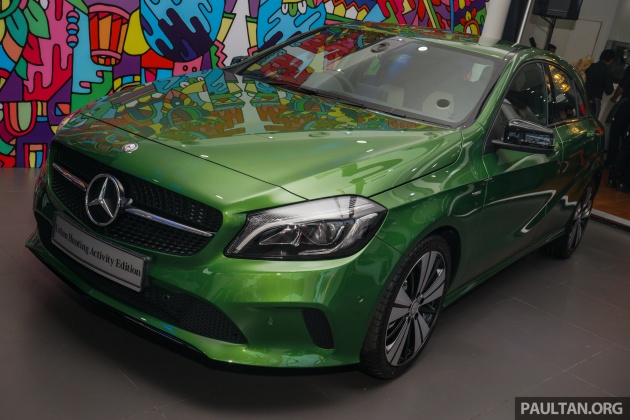 Mercedes-Benz A200 Activity Edition: 30 unit, RM206k