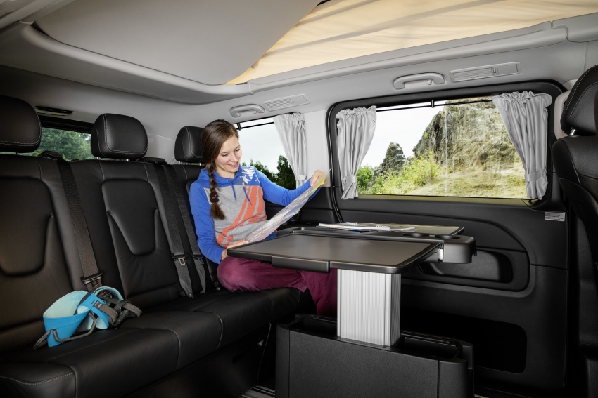Mercedes-Benz V-Class Marco Polo Horizon to debut in Geneva – cabin has seats for seven, beds for five 623762