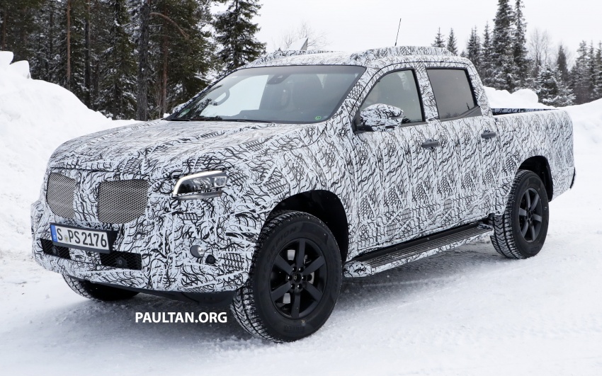 SPIED: Mercedes-Benz X-Class pick-up spotted again 629345