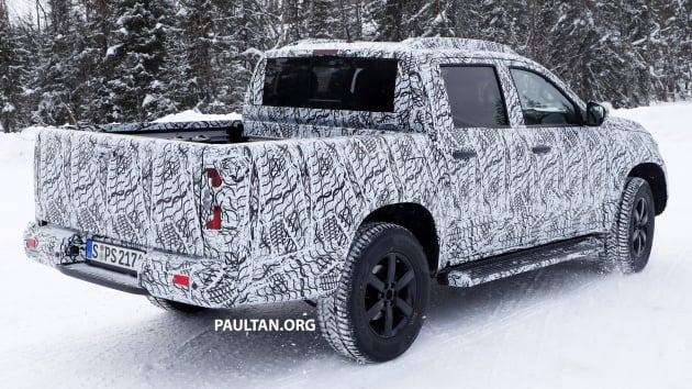 SPYSHOT: Trak pikap Mercedes-Benz dijumpai lagi
