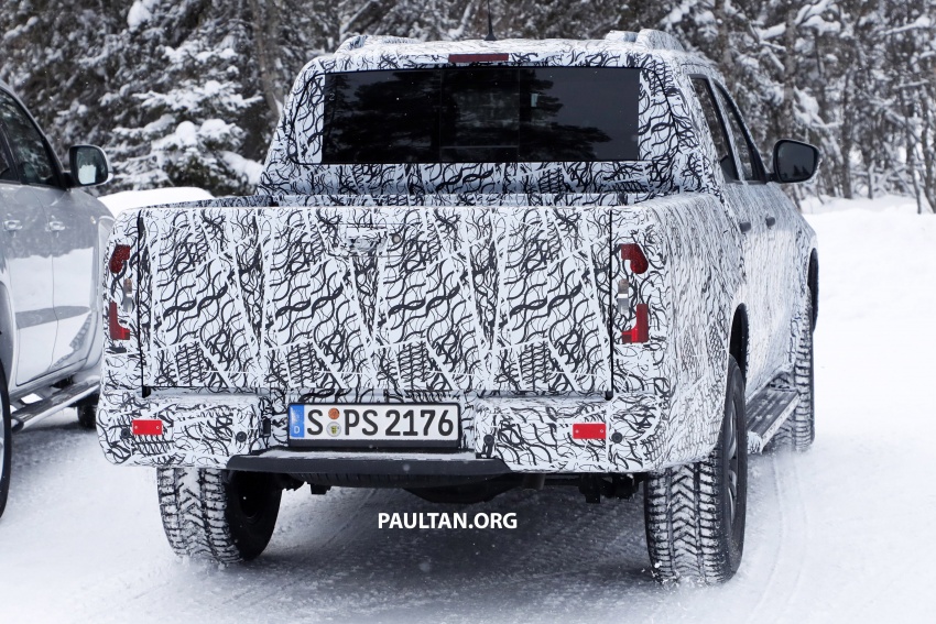SPIED: Mercedes-Benz X-Class pick-up spotted again 629356