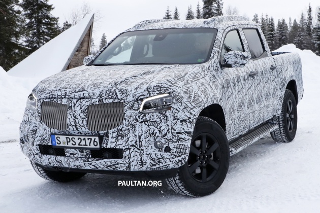 SPIED: Mercedes-Benz X-Class pick-up spotted again