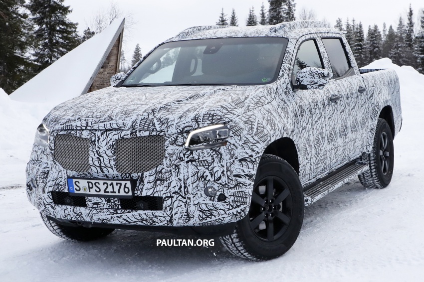 SPIED: Mercedes-Benz X-Class pick-up spotted again 629346
