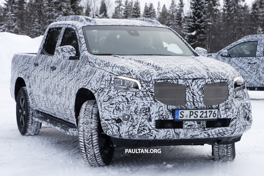 SPIED: Mercedes-Benz X-Class pick-up spotted again 629350