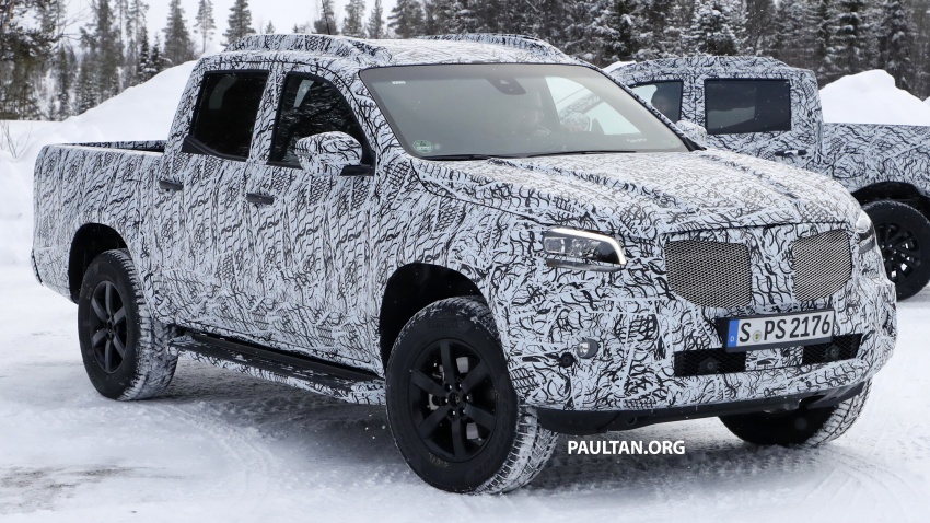 SPIED: Mercedes-Benz X-Class pick-up spotted again 629351