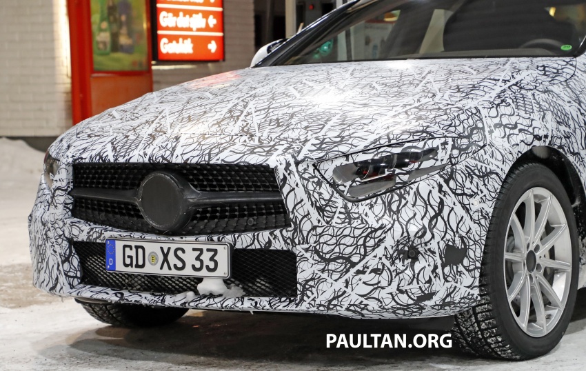 SPIED: Next-gen Mercedes-Benz CLS – interior seen 627513