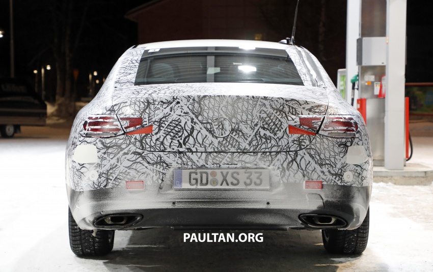SPIED: Next-gen Mercedes-Benz CLS – interior seen 627519