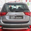 Mitsubishi Motors Malaysia memperkenalkan Outlander 2017 yang dipertingkatkan – RM171k