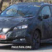 SPYSHOTS: Next-gen Nissan Leaf spotted testing