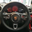 Porsche 718 Cayman dan Cayman S kini di Malaysia
