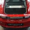 Porsche 718 Cayman dan Cayman S kini di Malaysia