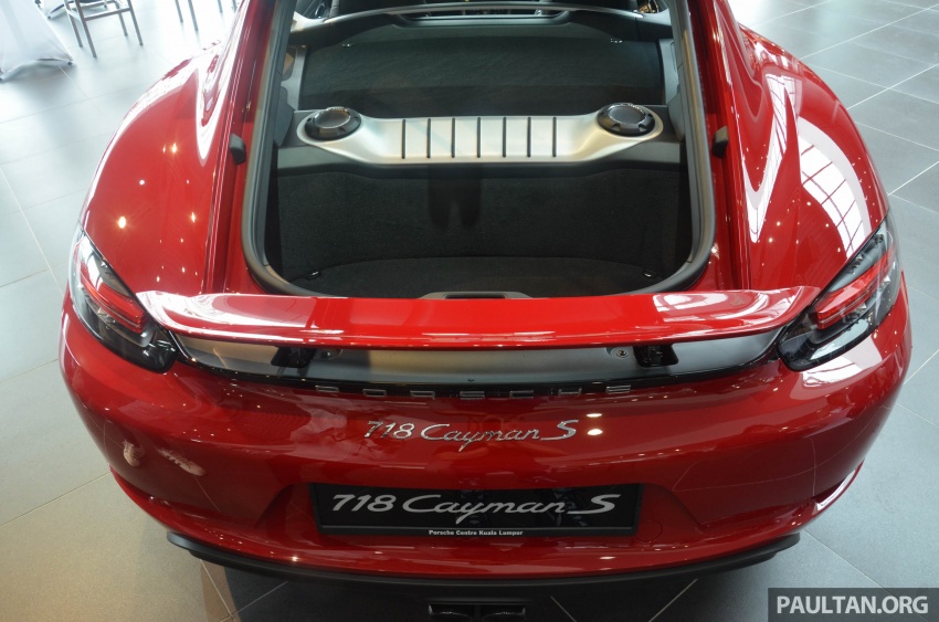 Porsche 718 Cayman dan Cayman S kini di Malaysia 630638