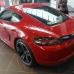 Porsche 718 Cayman dan Cayman S kini di Malaysia