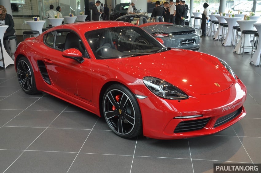 Porsche 718 Cayman, Cayman S make Malaysian debut at new Porsche Centre Penang, from RM530k 630726