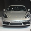 Porsche 718 Cayman dan Cayman S kini di Malaysia