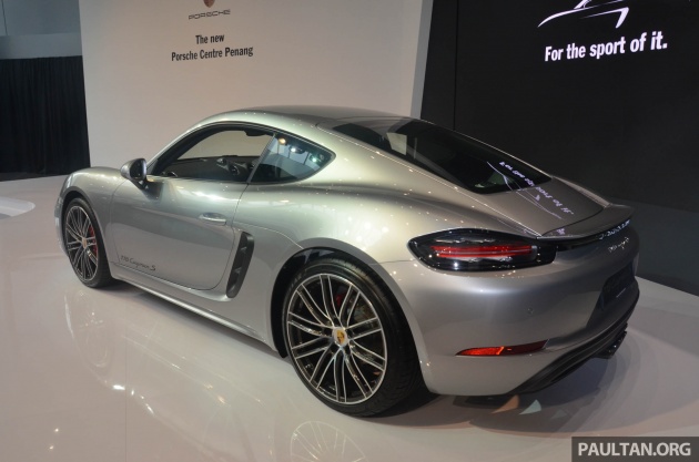 Porsche 718 Cayman dan Cayman S kini di Malaysia