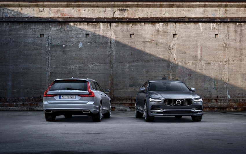 Volvo S90 dan V90 dilancarkan di M’sia; T5 dan T6 R-Design, semi-autonomous – harga dari RM389k 633842