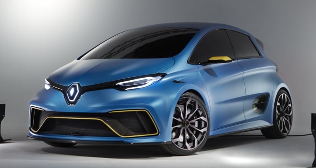 Renault Zoe e-Sport Concept – Zoe lebih liar dengan kuasa 462 hp/640 Nm; 0-100 km/j hanya 3.2 saat!