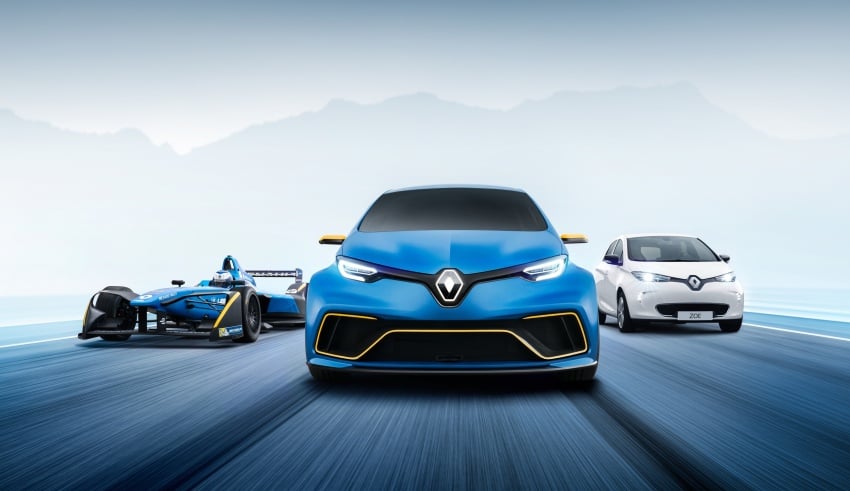 Renault Zoe e-Sport Concept debuts with 462 hp 626560