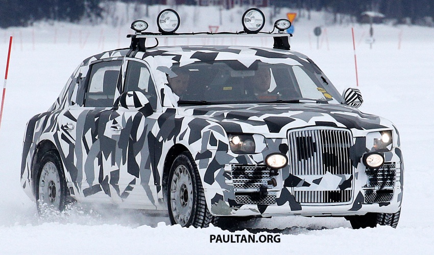 SPYSHOTS: Russian presidential limousine spotted 635076