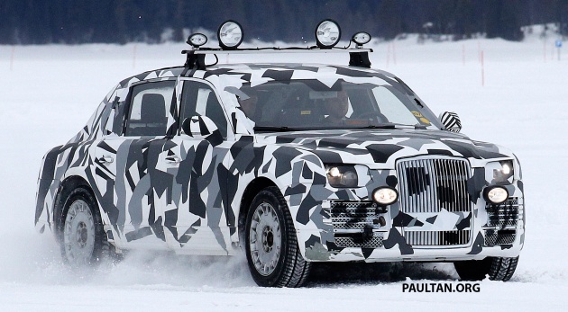 SPYSHOTS: Russian presidential limousine spotted