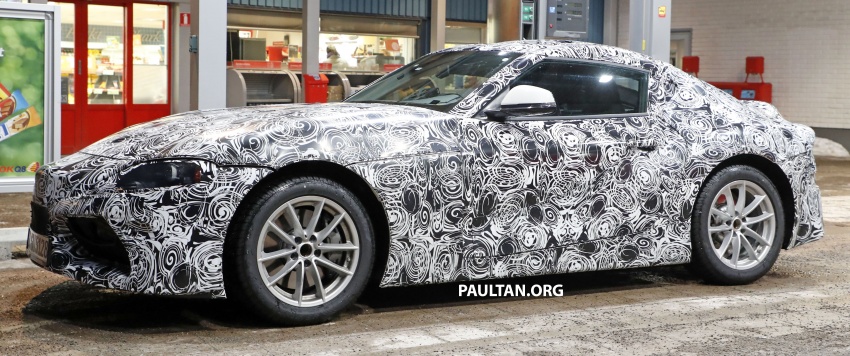 SPIED: Toyota Supra sighted again – closest look yet 631442