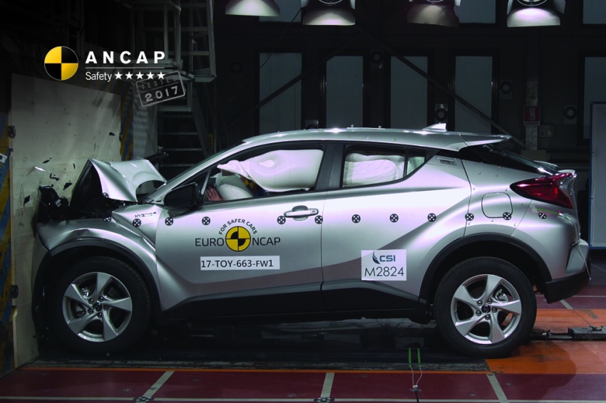 Toyota C-HR terima penarafan 5-bintang dari ANCAP 623528