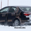 SPIED: 2018 Toyota Corolla to get new TNGA chassis