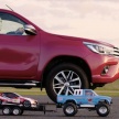 VIDEO: Toyota Hilux Tamiya models vs the real thing