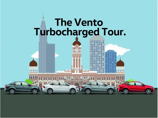 Volkswagen anjur jelajah ‘Vento Turbocharged Tour’