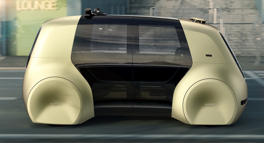 Volkswagen Sedric – going the fully autonomous route 625084