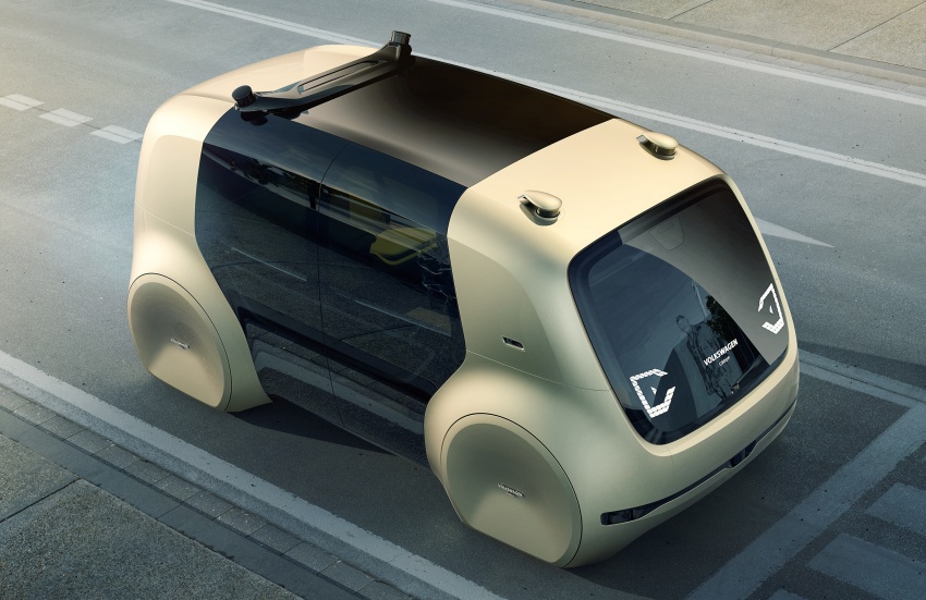 Volkswagen Sedric – going the fully autonomous route 625085