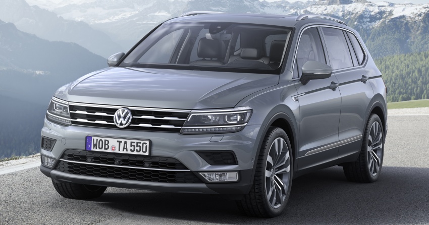Volkswagen Tiguan Allspace makes its way to Europe 624325