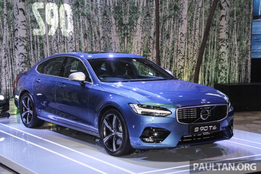 Volvo S90 dan V90 dilancarkan di M’sia; T5 dan T6 R-Design, semi-autonomous – harga dari RM389k 634015