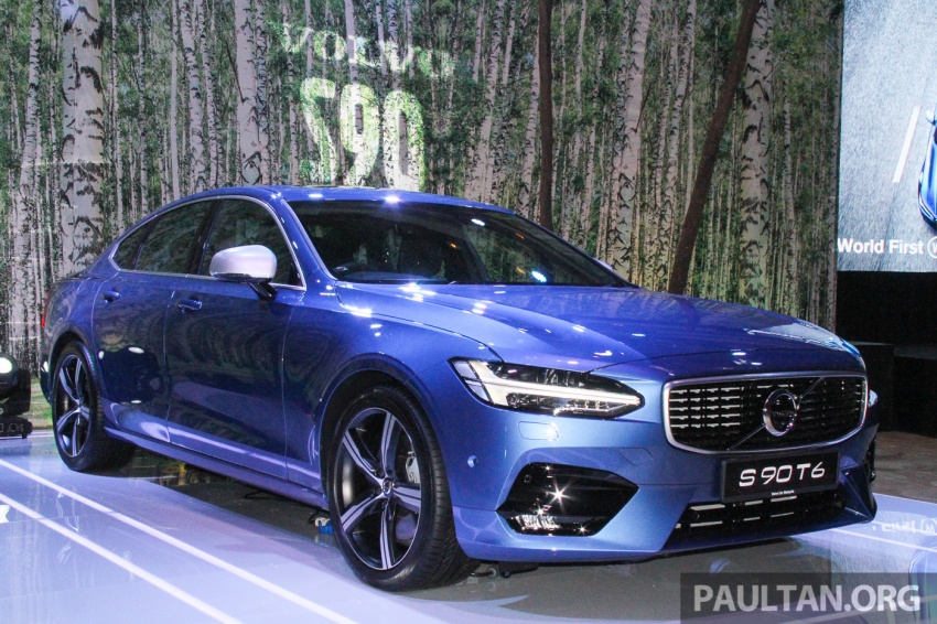 Volvo S90 dan V90 dilancarkan di M’sia; T5 dan T6 R-Design, semi-autonomous – harga dari RM389k 634019