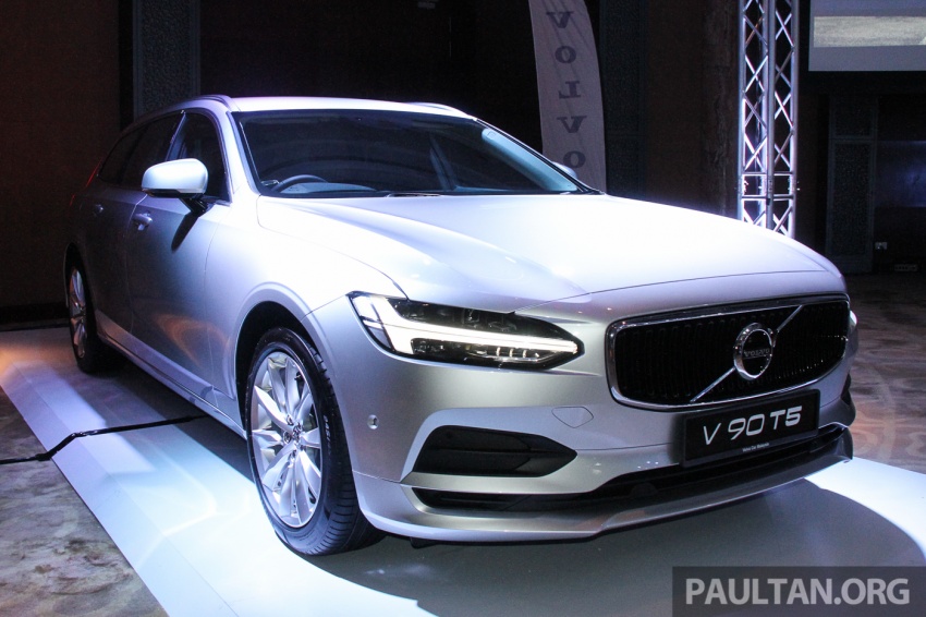 Volvo S90 dan V90 dilancarkan di M’sia; T5 dan T6 R-Design, semi-autonomous – harga dari RM389k 634268