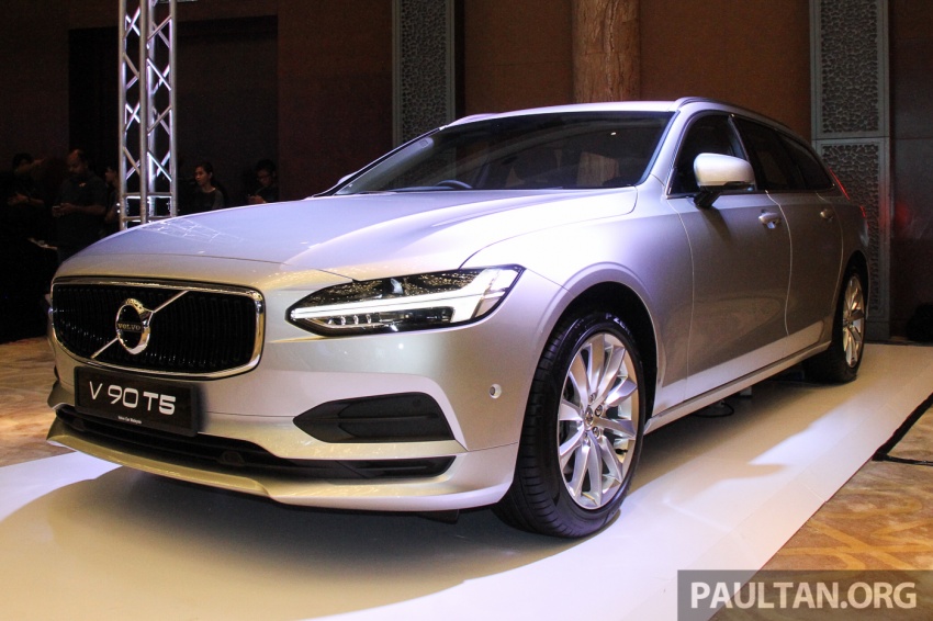 Volvo S90 dan V90 dilancarkan di M’sia; T5 dan T6 R-Design, semi-autonomous – harga dari RM389k 634277