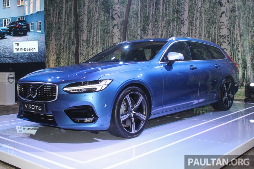 Volvo S90 dan V90 dilancarkan di M’sia; T5 dan T6 R-Design, semi-autonomous – harga dari RM389k 633958