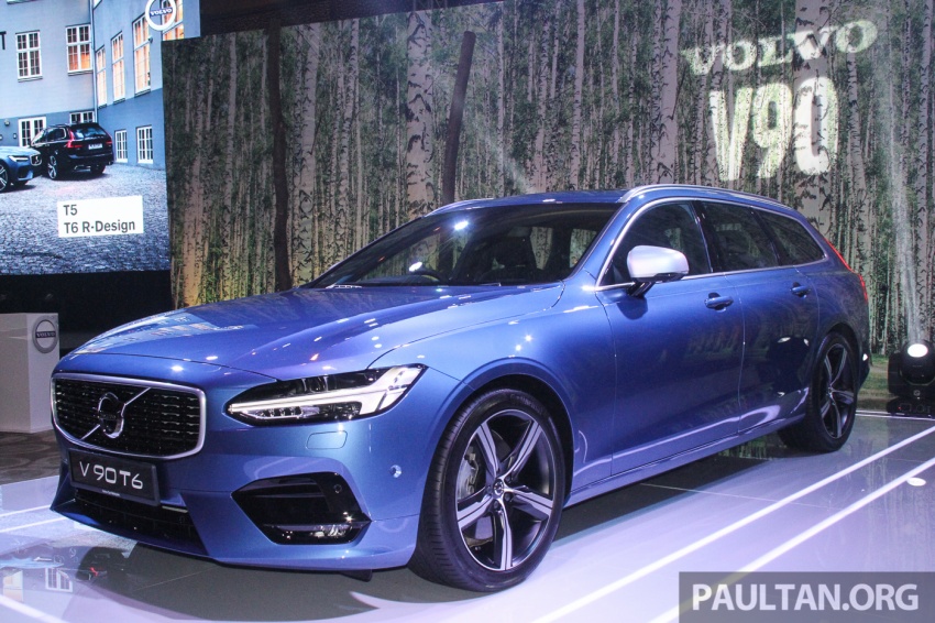 Volvo S90 dan V90 dilancarkan di M’sia; T5 dan T6 R-Design, semi-autonomous – harga dari RM389k 633960