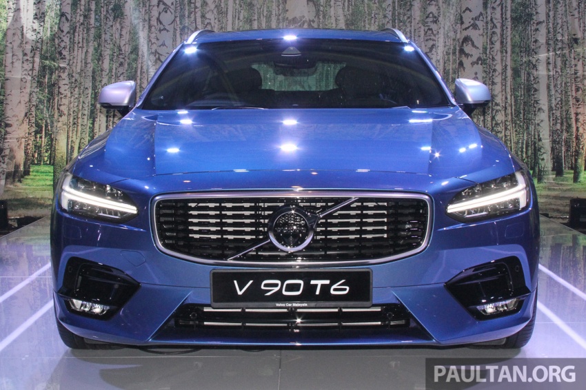 Volvo S90 dan V90 dilancarkan di M’sia; T5 dan T6 R-Design, semi-autonomous – harga dari RM389k 633962