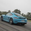 Porsche 718 Cayman dan Cayman S kini di Malaysia