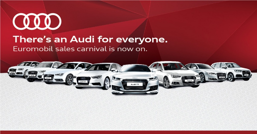 AD: Great deals on Audi Approved :plus at Euromobil this weekend – own an Audi from just RM105,000! 624252