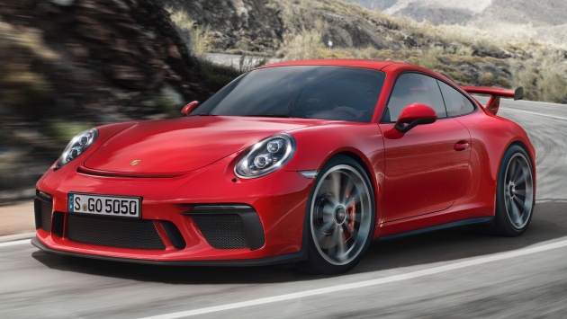 Previous Porsche 911 GT3 with a manual gearbox made up 30% of customers globally – 70% in the US