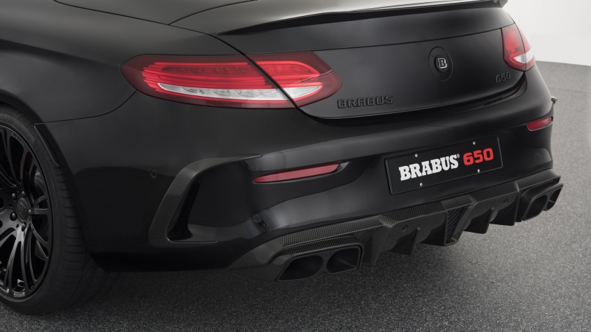 Brabus 650 Cabrio takes Mercedes-AMG C63S Cabrio to 650 hp – 0-100 km/h in 3.7 sec, 320 km/h v-max 623579