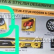 Toyota Agya 2017 facelift – dilancar April nanti, enjin 1.2 liter turut bakal ditawarkan untuk Indonesia