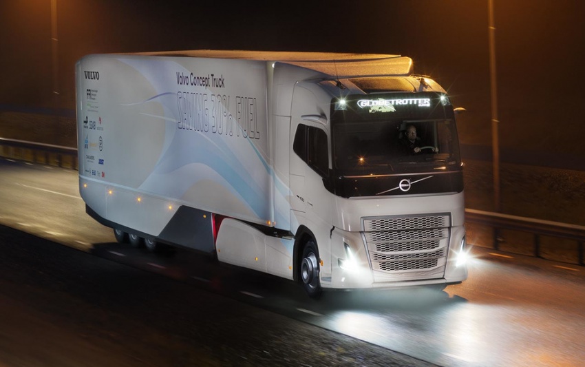 Trak hibrid konsep Volvo guna sistem navigasi untuk pengurusan unit janakuasa – 30% lebih cekap tenaga 622702