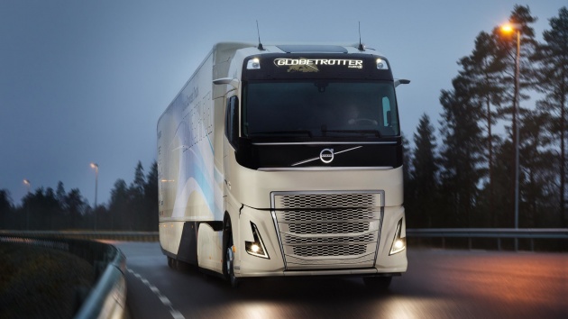 Trak hibrid konsep Volvo guna sistem navigasi untuk pengurusan unit janakuasa – 30% lebih cekap tenaga