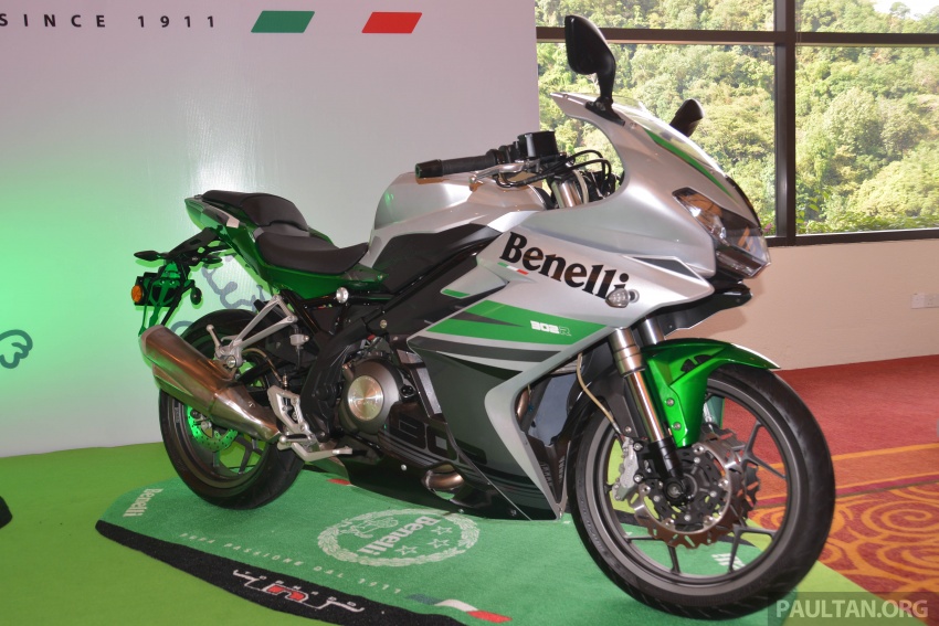 2017 Benelli Malaysia range adds TRK 502 dual purpose, from RM30,621, and 302R sports at RM23,201 638484