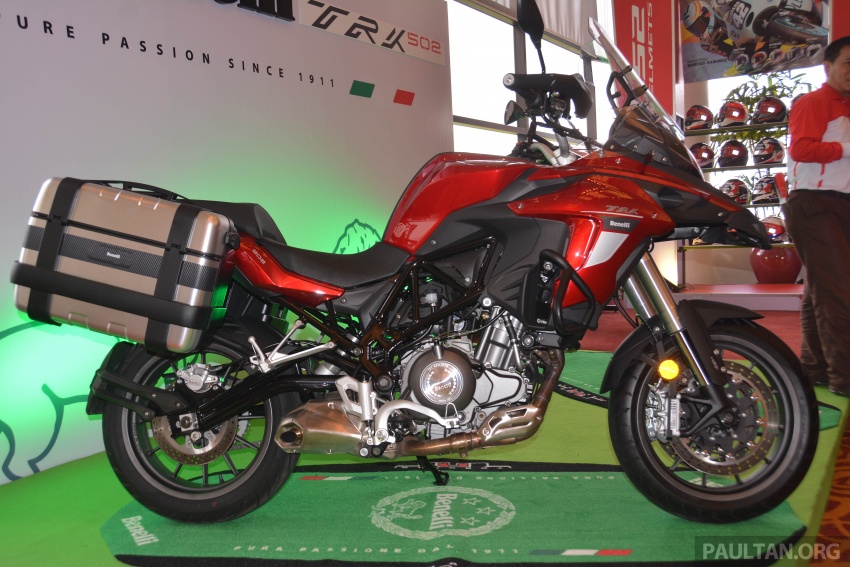 2017 Benelli Malaysia range adds TRK 502 dual purpose, from RM30,621, and 302R sports at RM23,201 638467